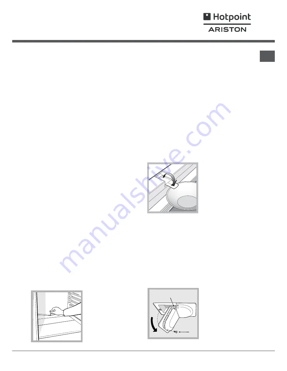 Hotpoint Ariston BCH 333 AA VE I/HA Operating Instructions Manual Download Page 21