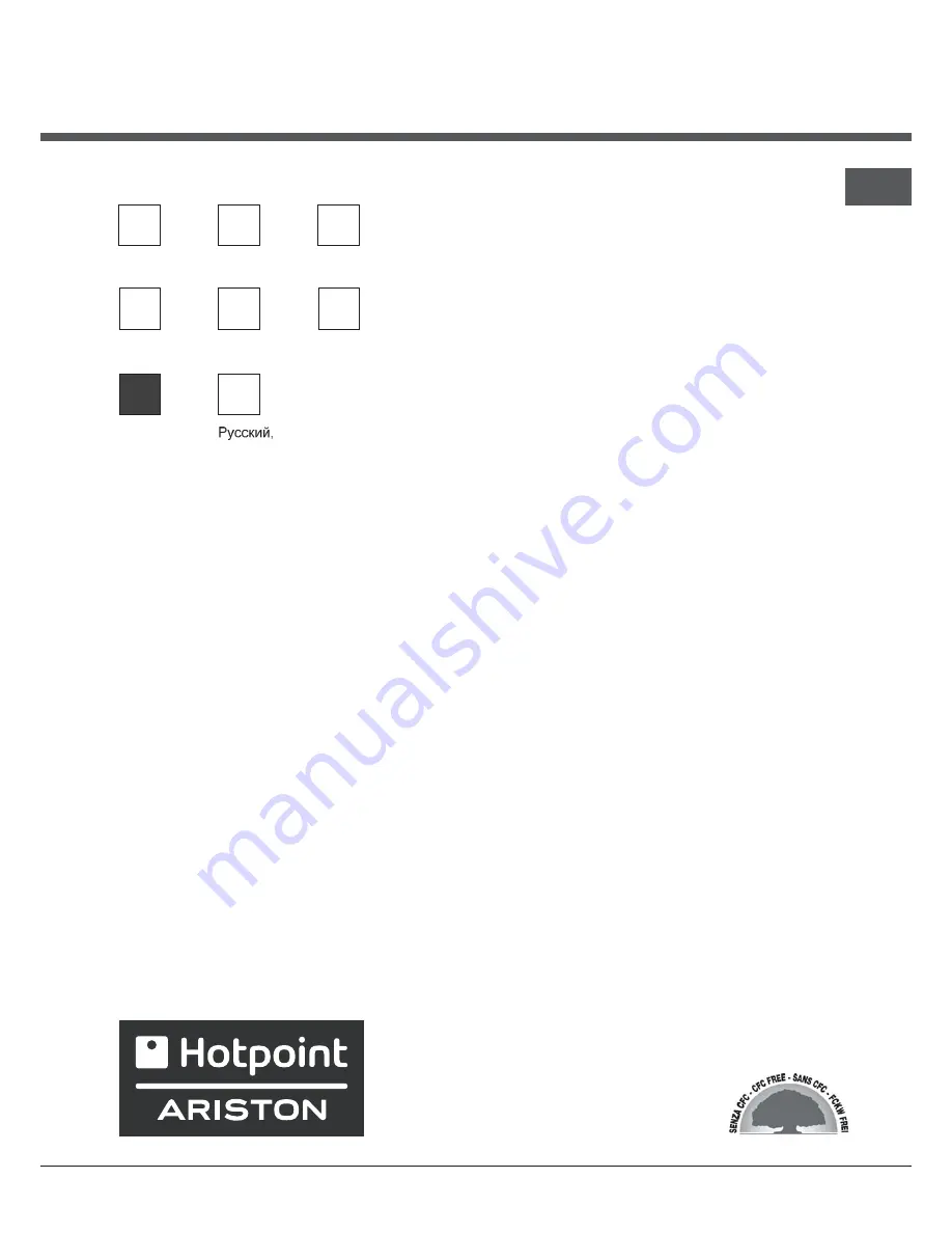 Hotpoint Ariston BFS 121 I/HA Operating Instructions Manual Download Page 49