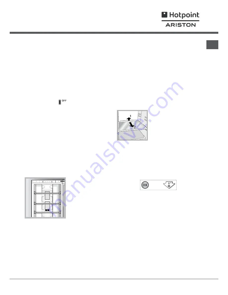 Hotpoint Ariston BMBL 1825 F/HA Operating Instructions Manual Download Page 45