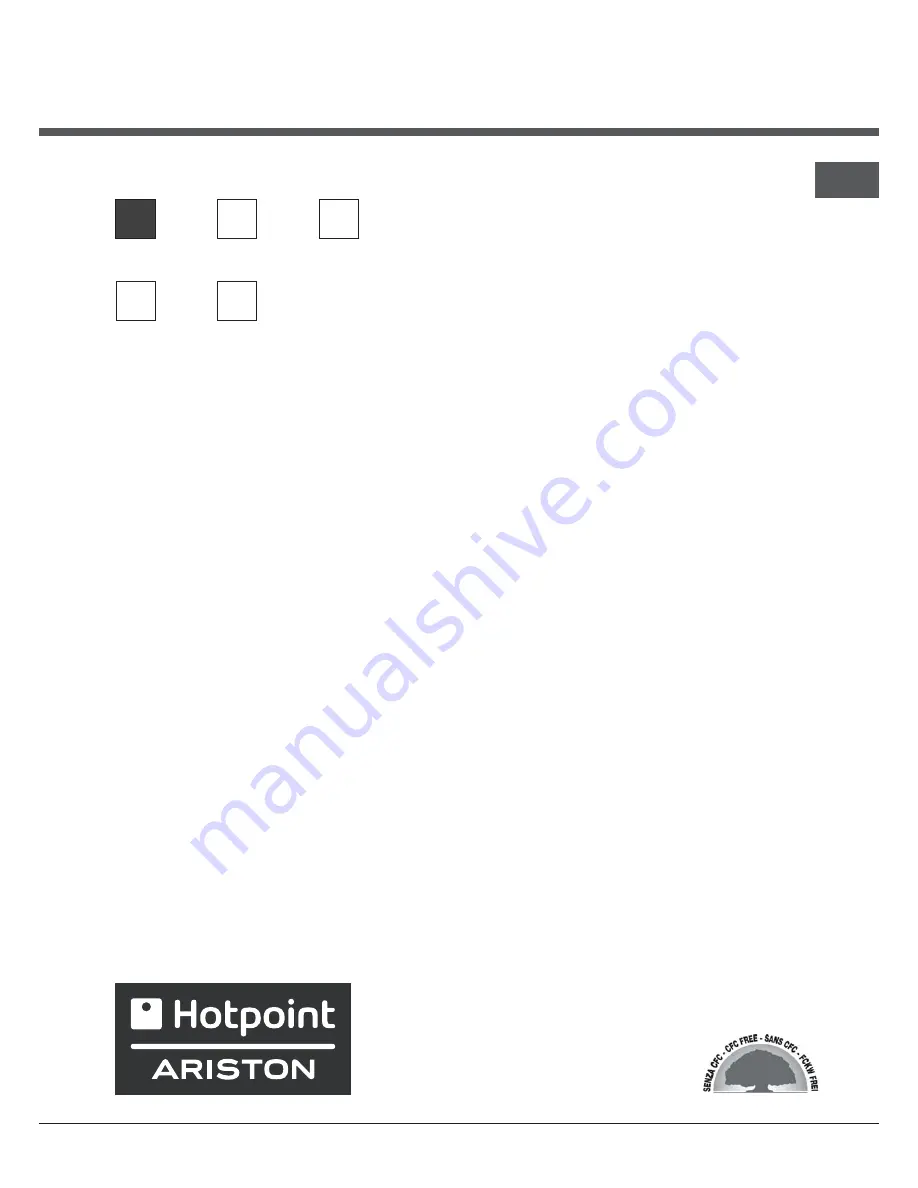 Hotpoint Ariston BS 2332 EU Operating Instruction Download Page 1