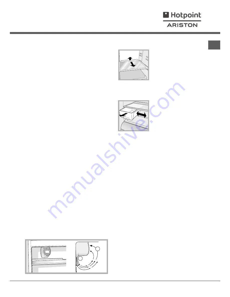 Hotpoint Ariston CISBCB 333 Operating Instructions Manual Download Page 5