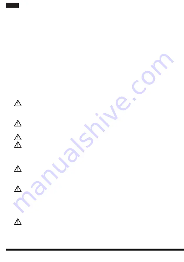 Hotpoint Ariston CM TDC Dxy Operating Instructions Manual Download Page 4