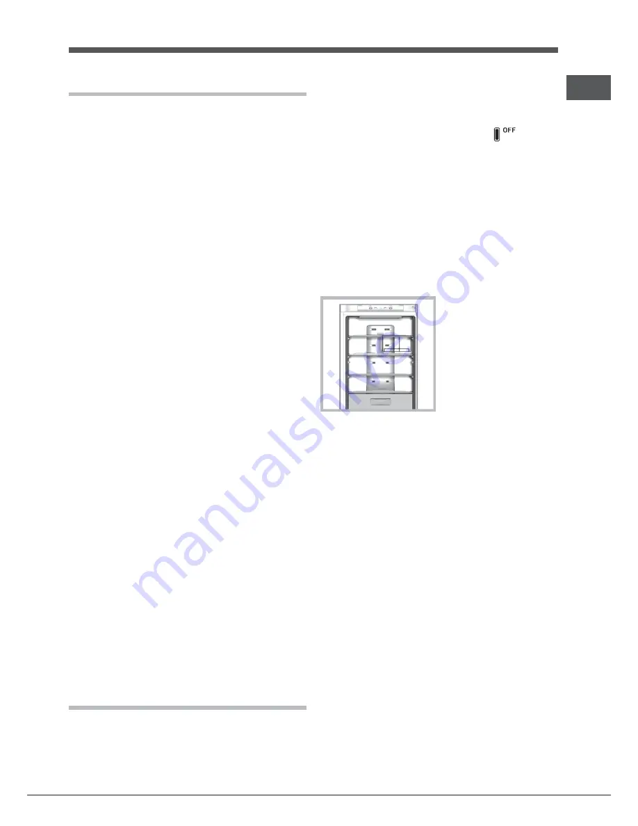 Hotpoint Ariston EBL 18xxx O3 F Operating Instructions Manual Download Page 33