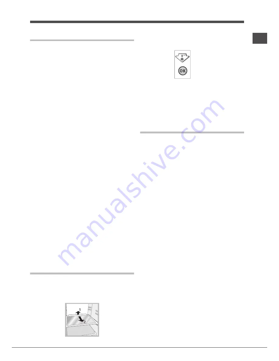 Hotpoint Ariston EBM 17 series Operating Instructions Manual Download Page 23