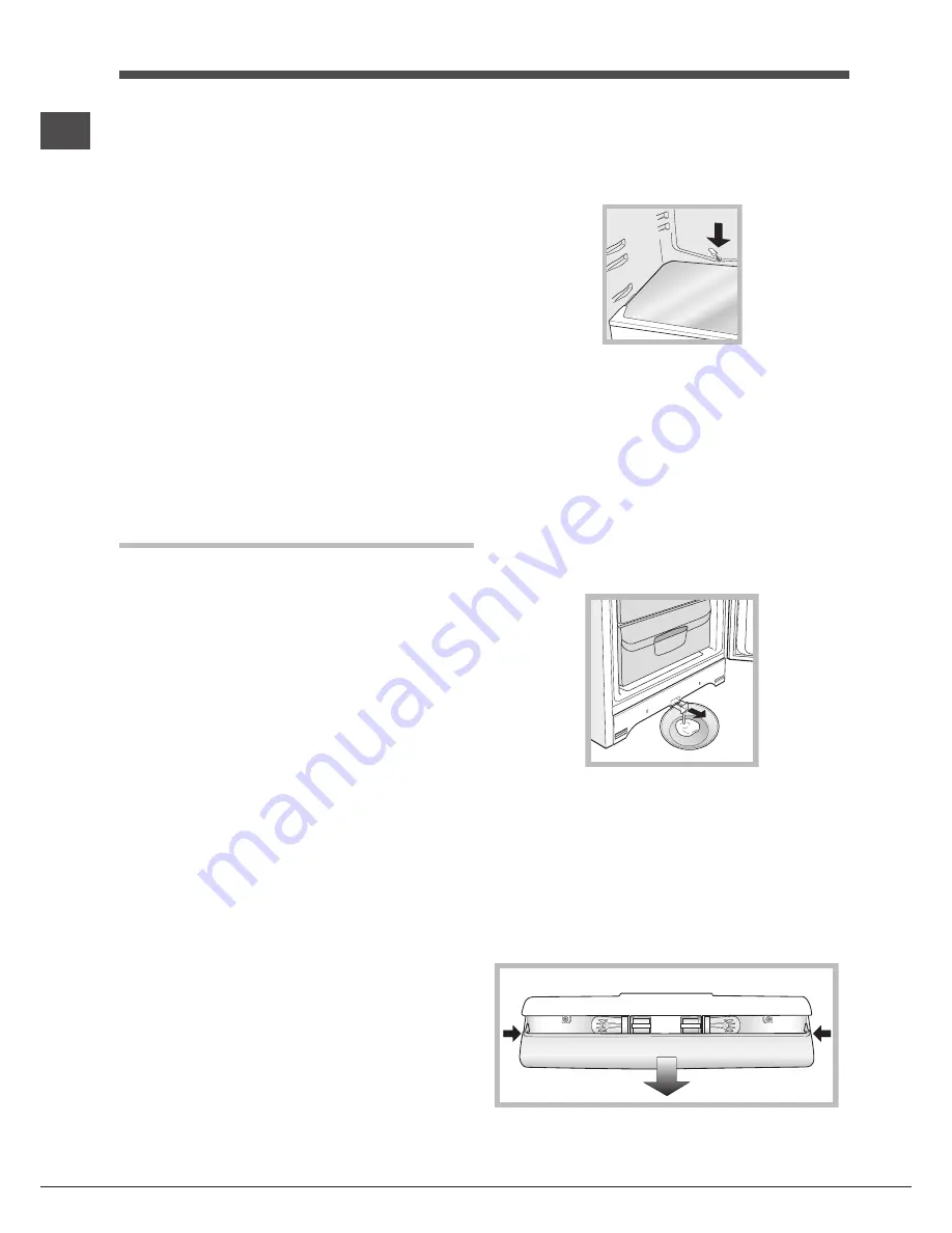 Hotpoint Ariston EBM 17 series Operating Instructions Manual Download Page 34