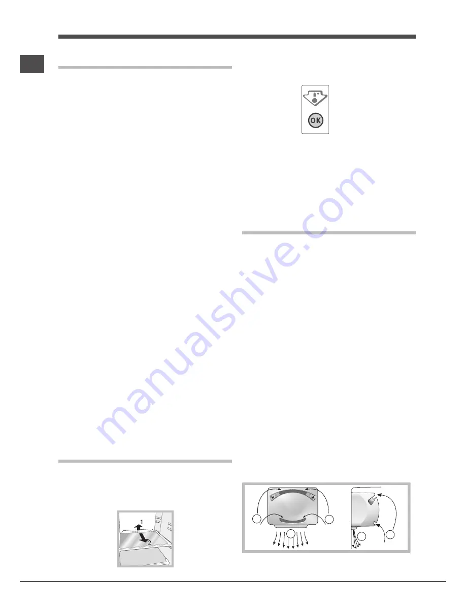 Hotpoint Ariston EBM 17 series Operating Instructions Manual Download Page 40