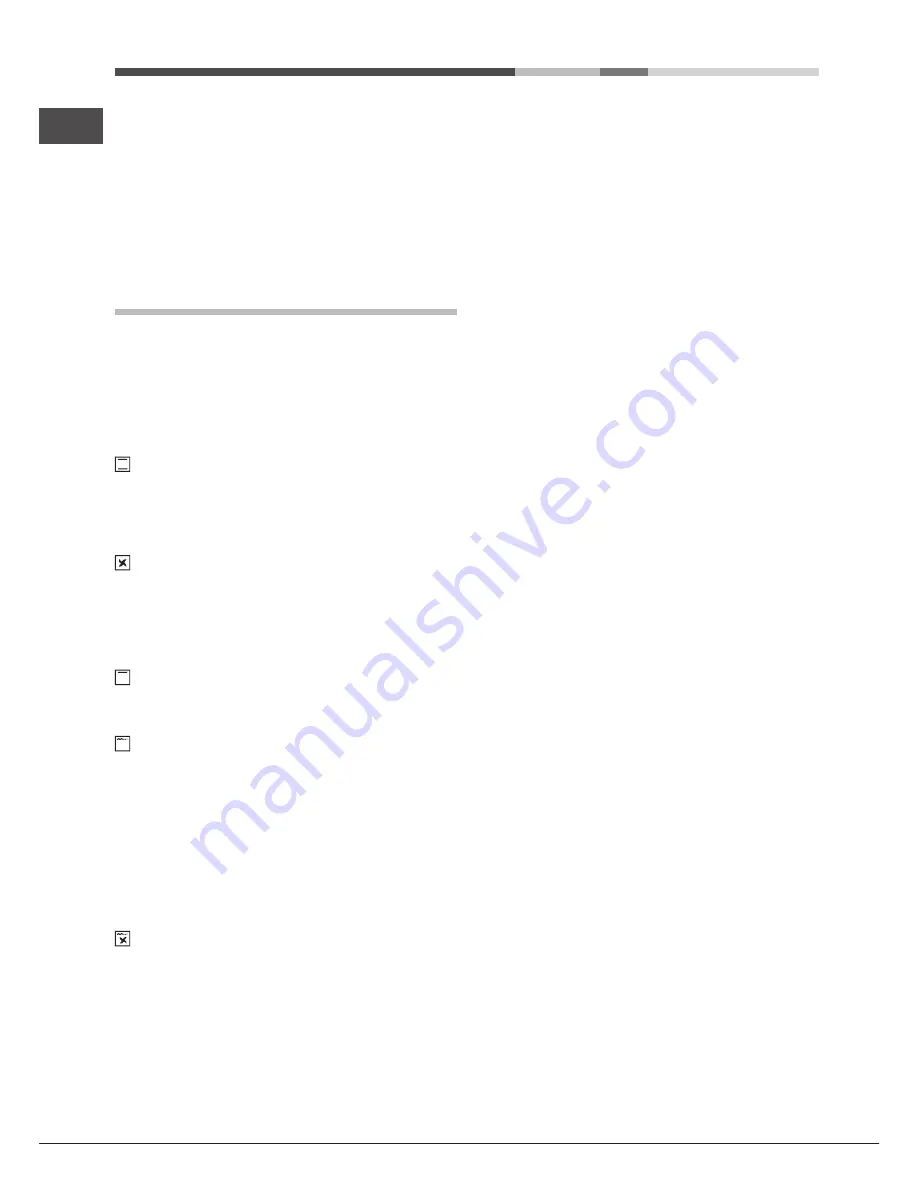 Hotpoint Ariston EH 51 I X/HA Operating Instructions Manual Download Page 38