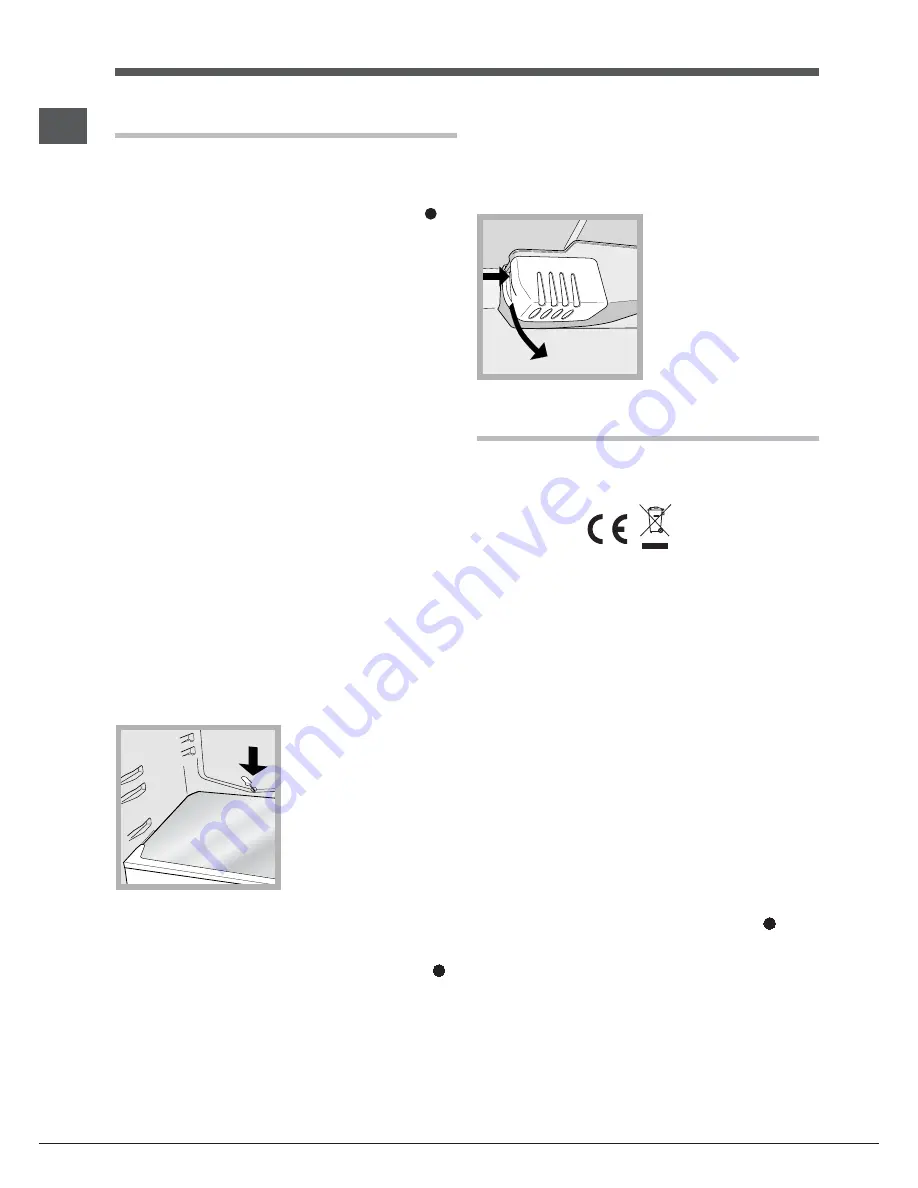 Hotpoint Ariston ENTM 18xxx VW Operating Instructions Manual Download Page 22