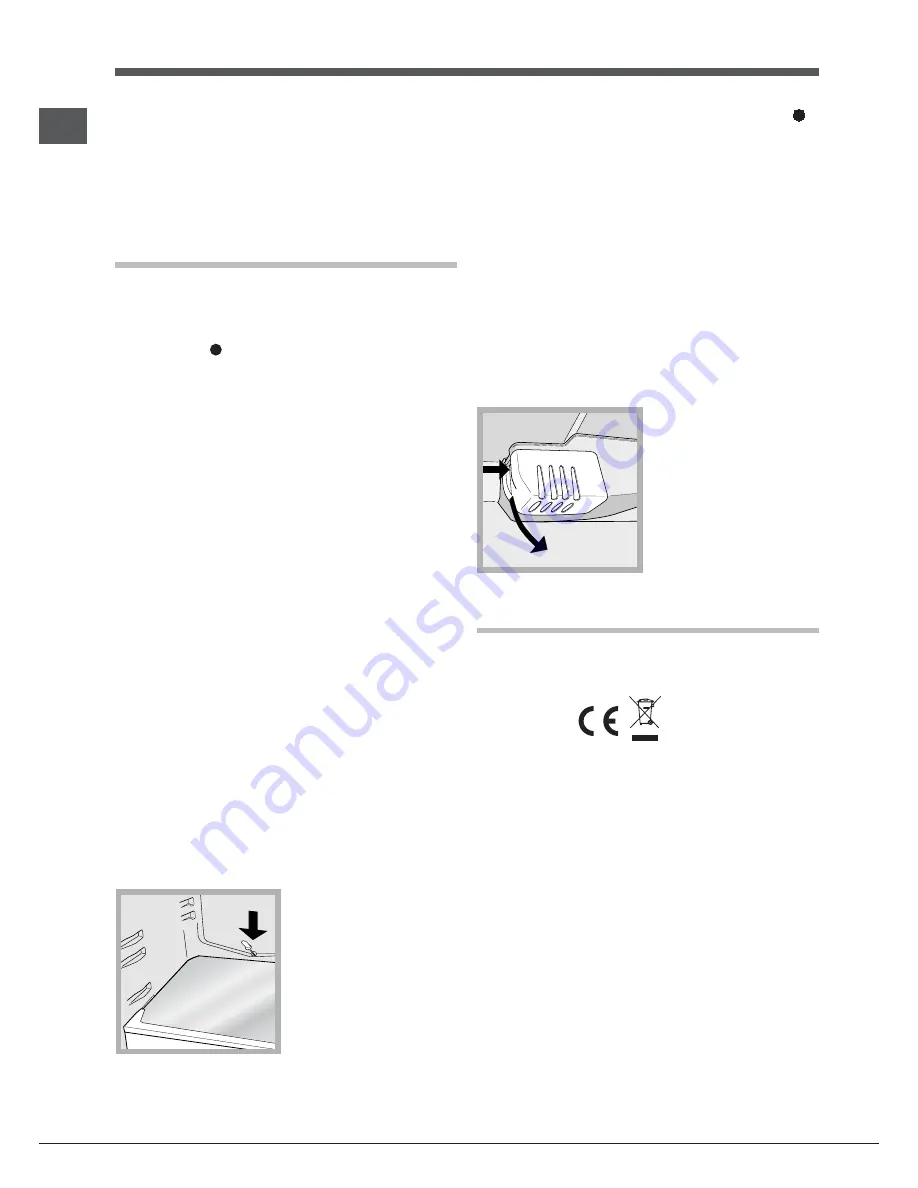 Hotpoint Ariston ENTM 18xxx VW Operating Instructions Manual Download Page 26