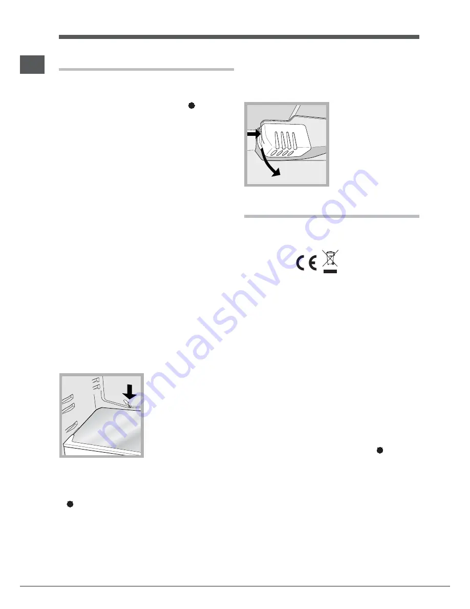 Hotpoint Ariston ENTM 18xxx VW Operating Instructions Manual Download Page 42