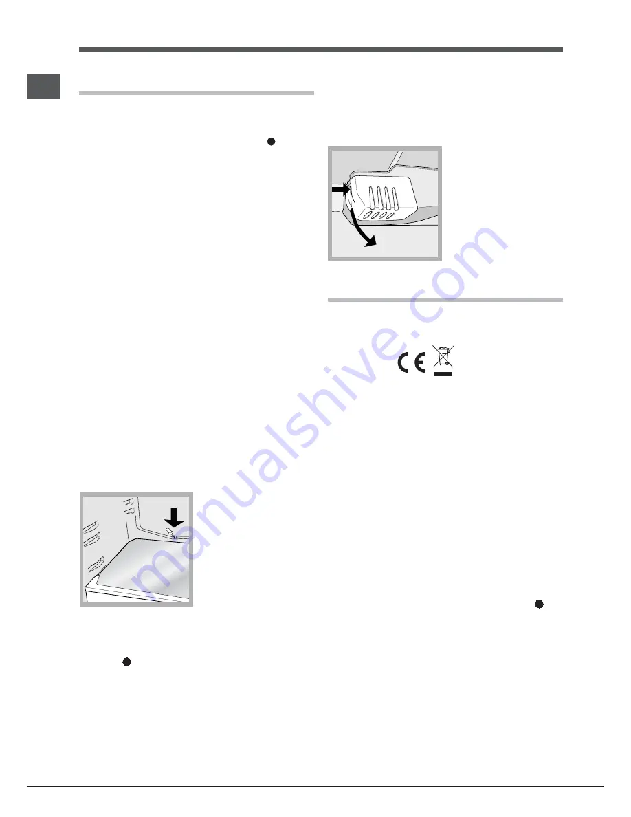 Hotpoint Ariston ENTM 18xxx VW Operating Instructions Manual Download Page 58