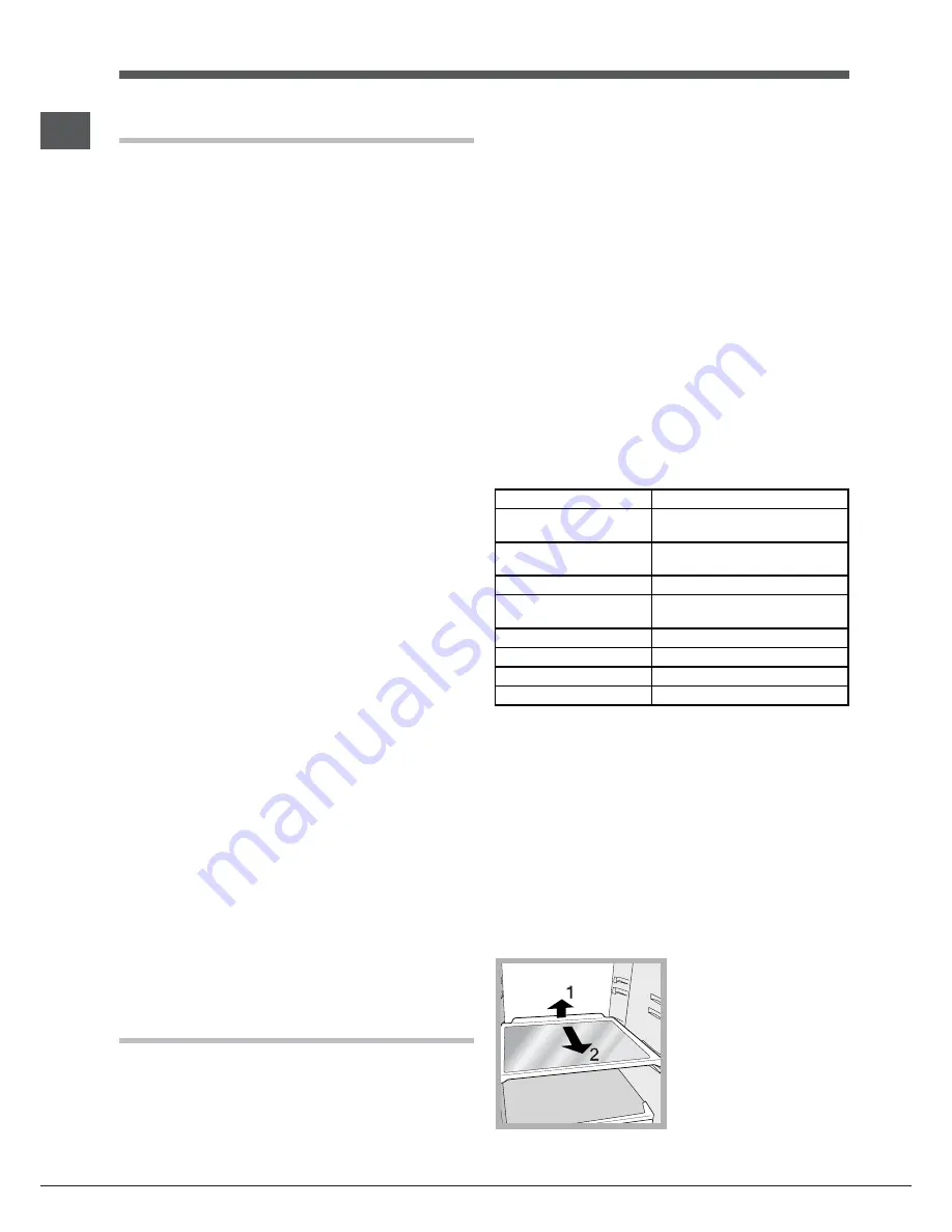 Hotpoint Ariston ENTM 18xxx VW Operating Instructions Manual Download Page 60