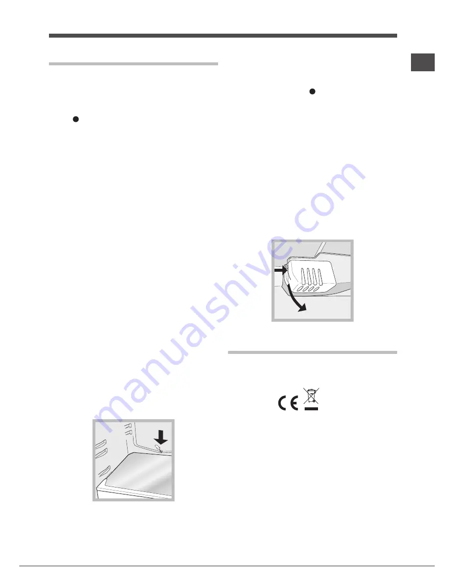 Hotpoint Ariston ETM 17xxx V O3 Operating Instructions Manual Download Page 61