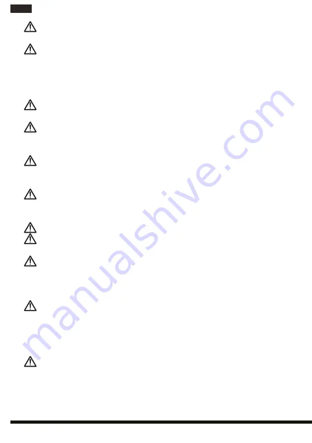 Hotpoint Ariston HB 0806 Operating Instructions Manual Download Page 76