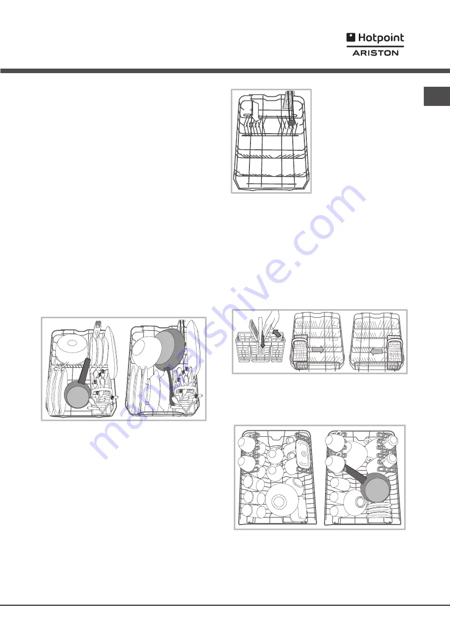 Hotpoint Ariston LSFF 9M114 Operating Instructions Manual Download Page 63