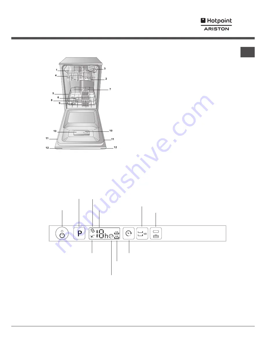 Hotpoint Ariston LSTF 7B019 Скачать руководство пользователя страница 27