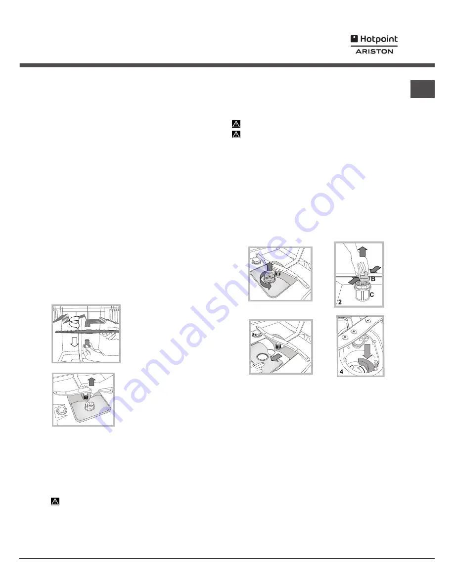 Hotpoint Ariston LSTF 9M117 Скачать руководство пользователя страница 33