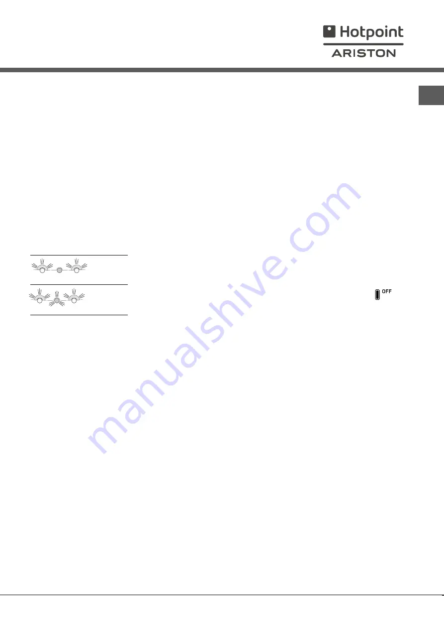 Hotpoint Ariston MBL 1821 CV Operating Instructions Manual Download Page 11