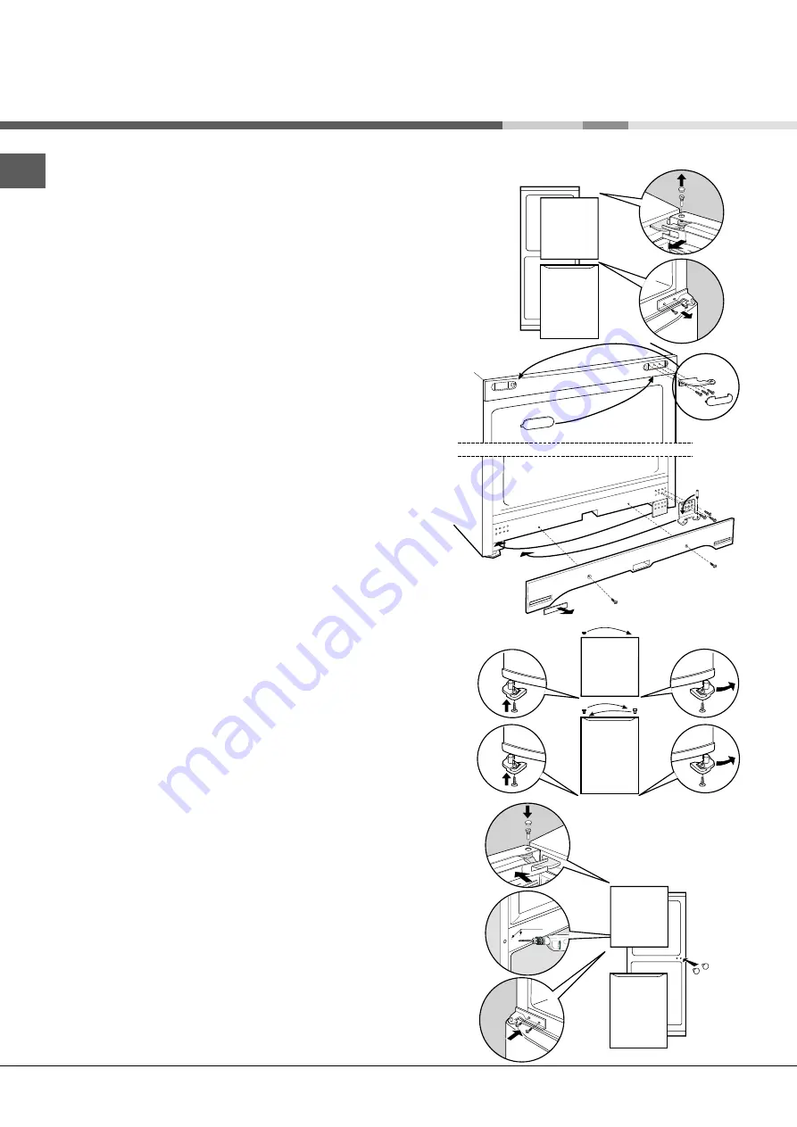 Hotpoint Ariston MBL 1821 CV Operating Instructions Manual Download Page 50