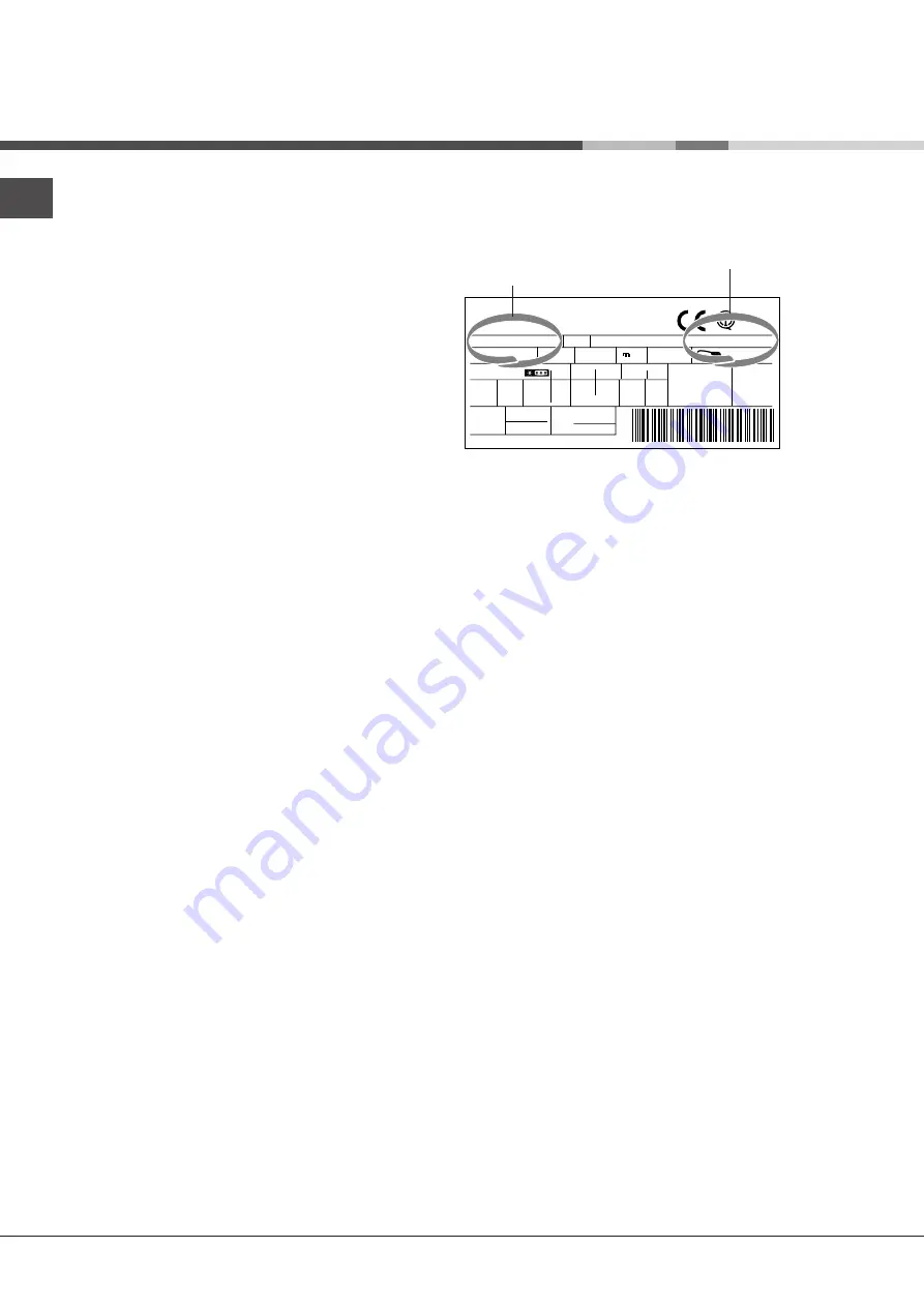 Hotpoint Ariston MBL 1921 F/HA Operating Instructions Manual Download Page 30