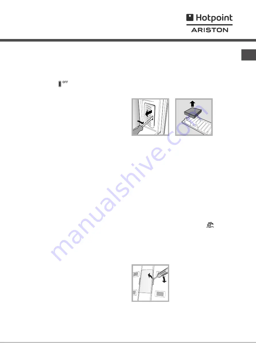 Hotpoint Ariston MBL 1921 F/HA Operating Instructions Manual Download Page 37