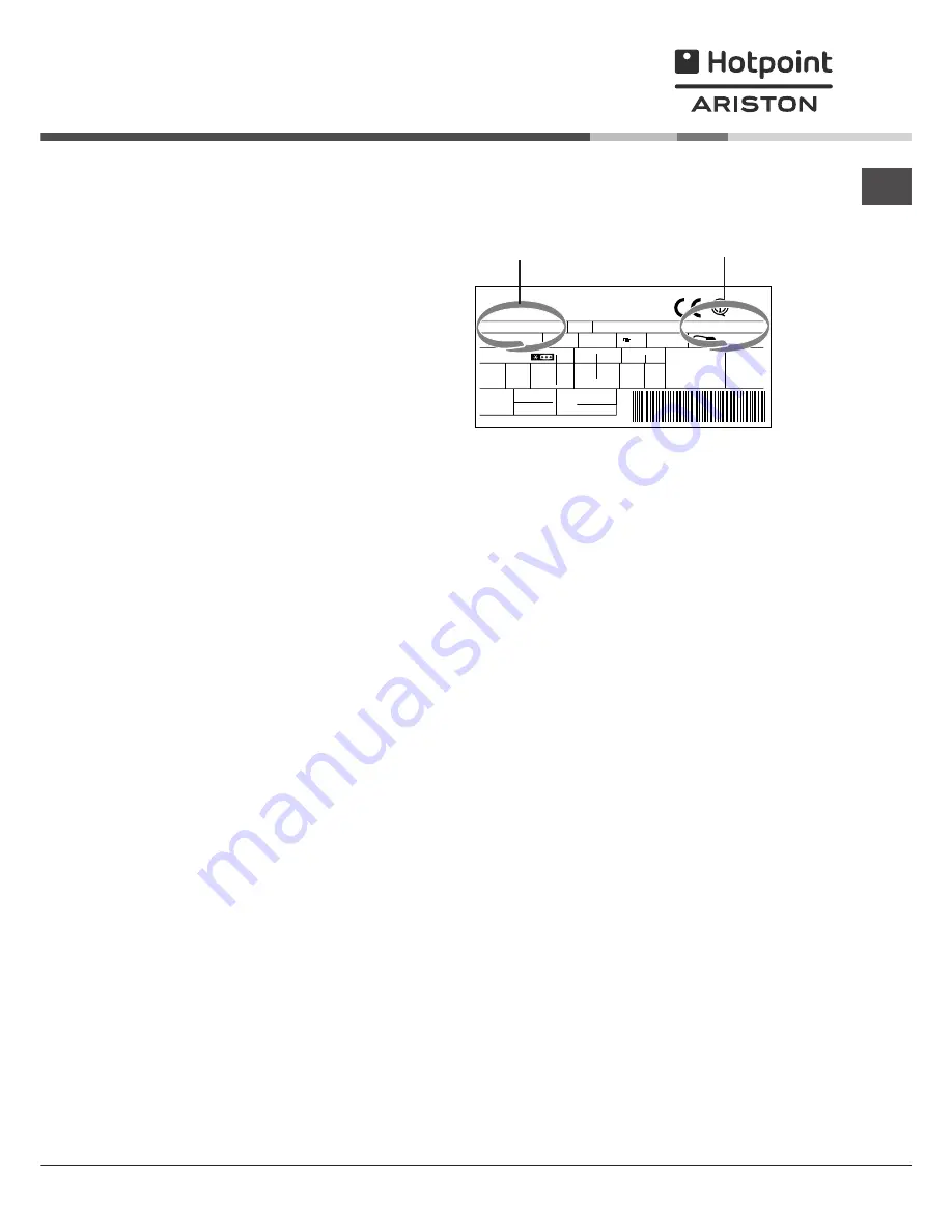 Hotpoint Ariston MBT 1911 FI Operating Instructions Manual Download Page 27