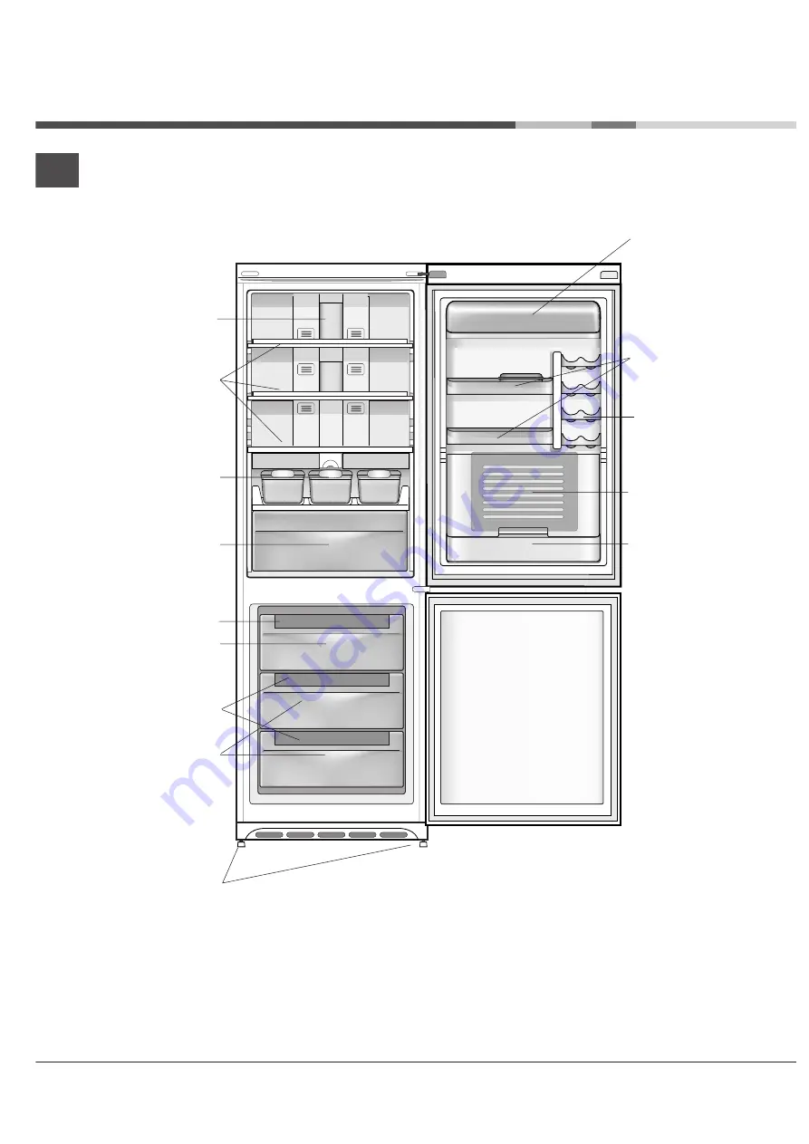 Hotpoint Ariston MBZE 45 NF BAR/HA Operating Instructions Manual Download Page 60