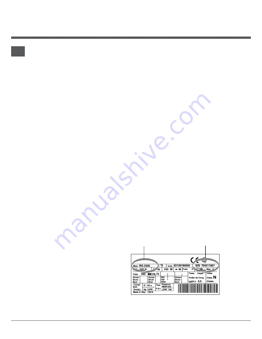 Hotpoint Ariston NMTM 1920 FW/HA Operating Instructions Manual Download Page 16