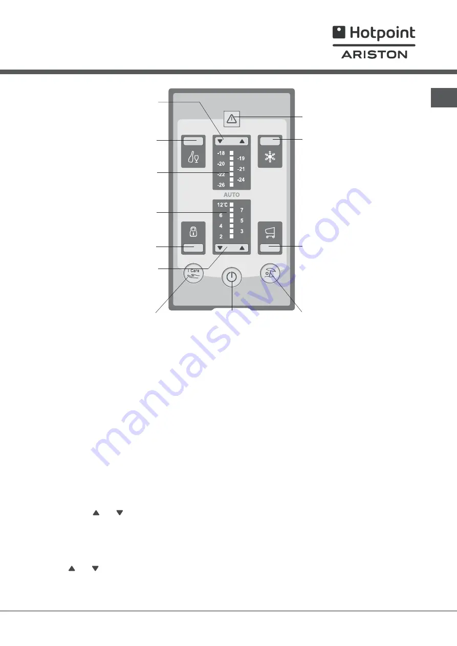 Hotpoint Ariston NMTP 1912 F/HA Operating Instructions Manual Download Page 15