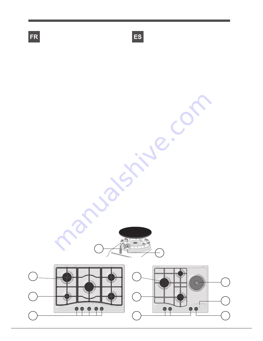 Hotpoint Ariston PC 631 /HA Operating Instructions Manual Download Page 11