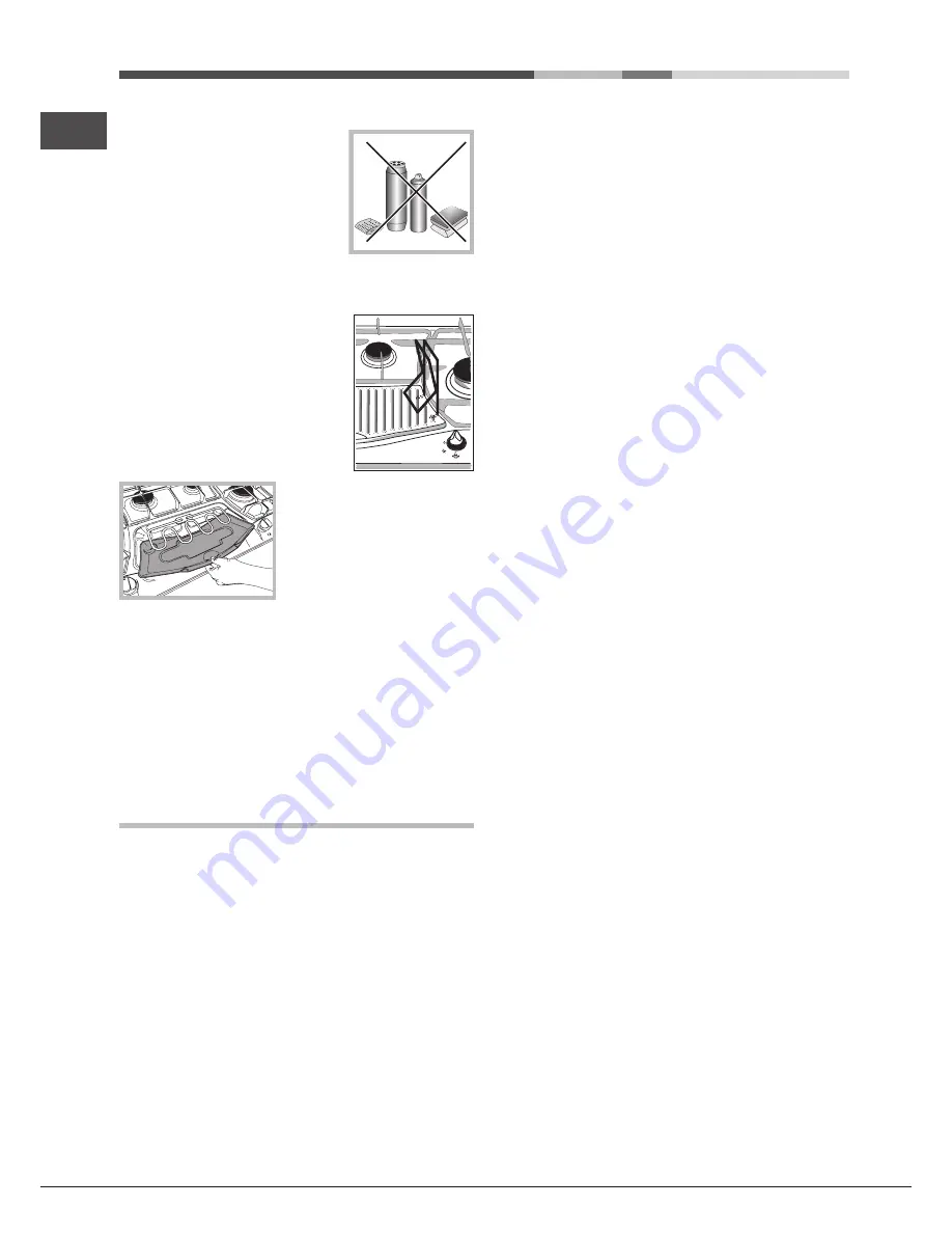 Hotpoint Ariston PH 941MSTB IX/HA Operating Instructions Manual Download Page 50