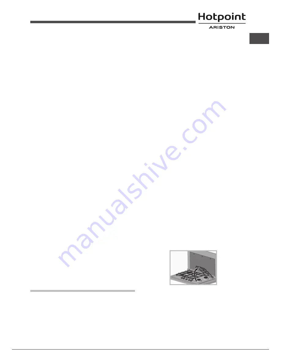 Hotpoint Ariston PKLL 641 D2/IX/HA EE Operating Instructions Manual Download Page 57