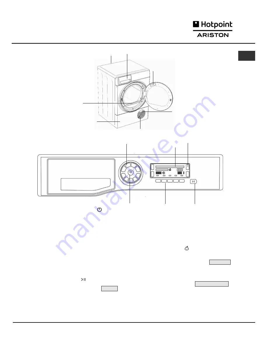 Hotpoint Ariston TCD 93B Скачать руководство пользователя страница 39