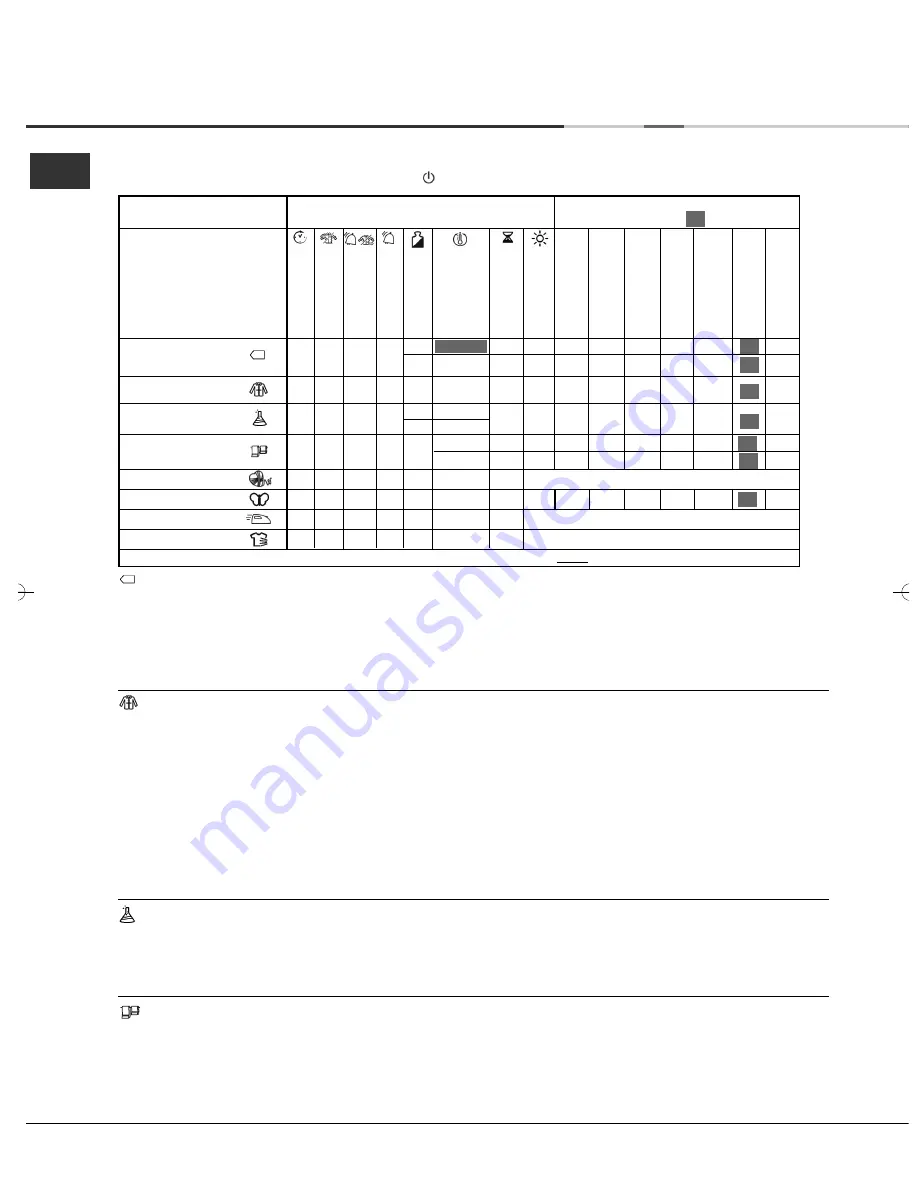 Hotpoint Ariston TCD G51 Instruction Booklet Download Page 12