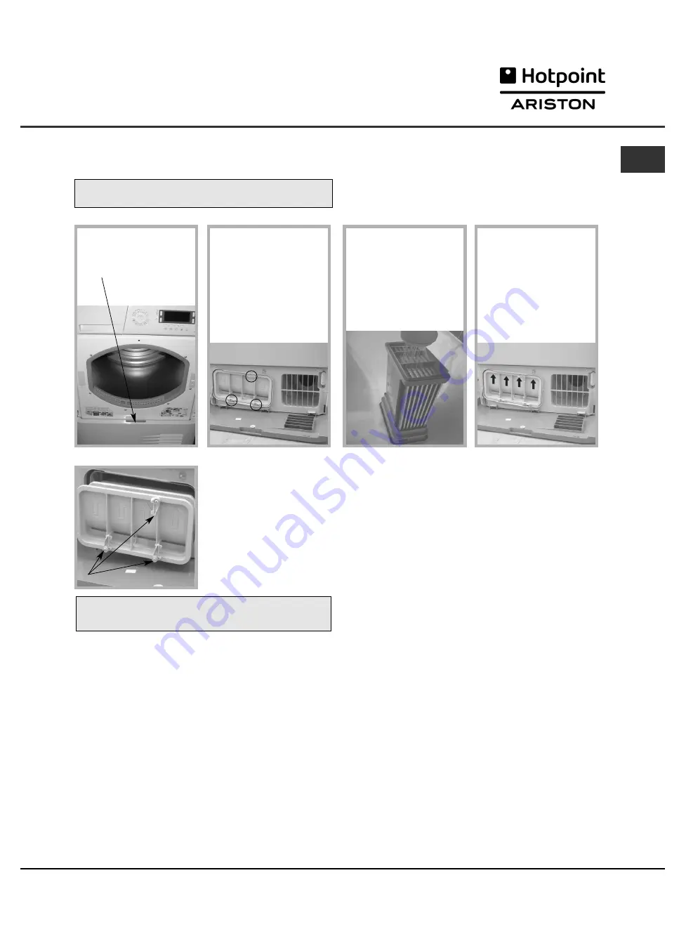 Hotpoint Ariston TCD851B Instruction Booklet Download Page 3