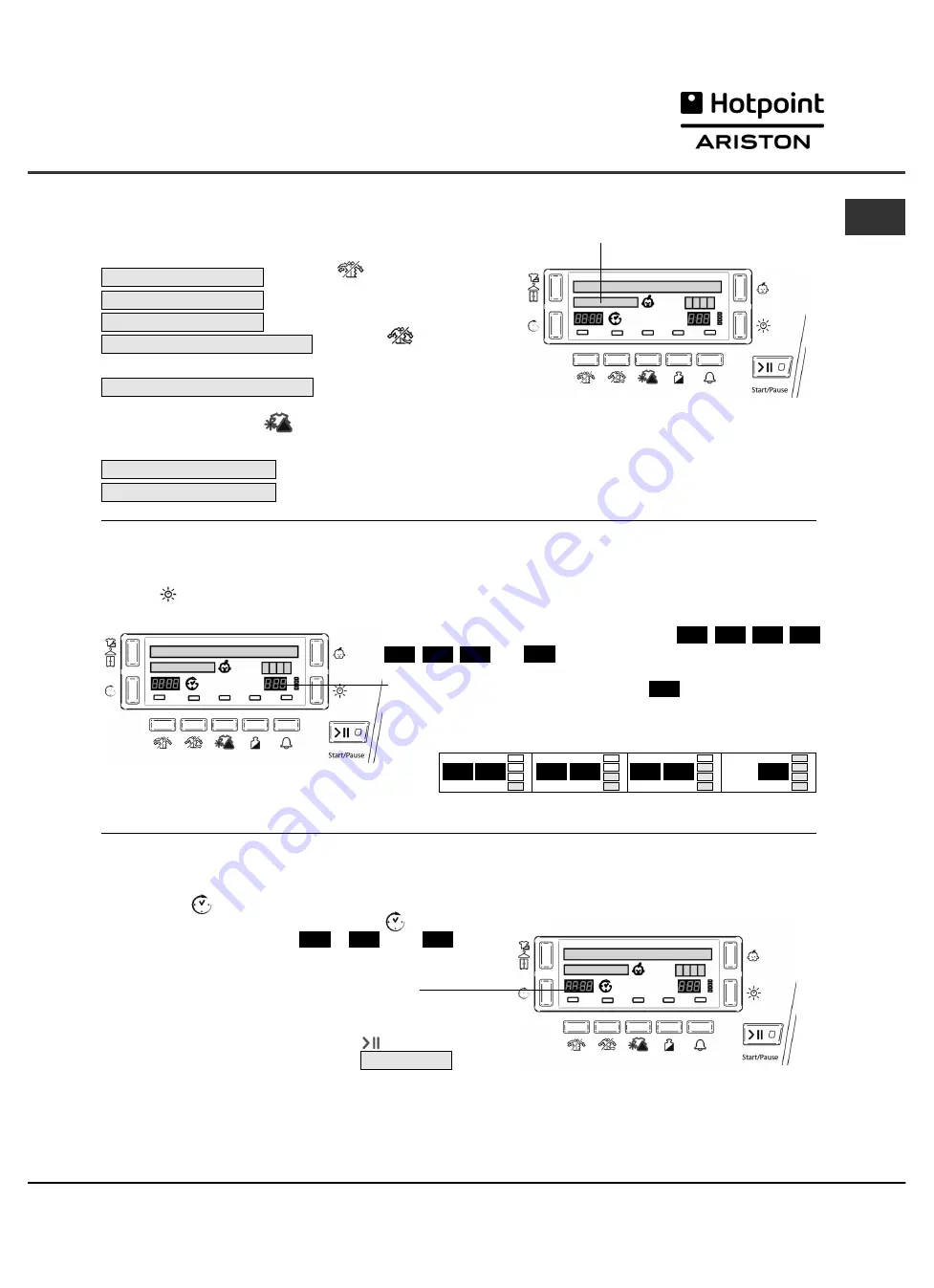 Hotpoint Ariston TCDG51 Скачать руководство пользователя страница 7