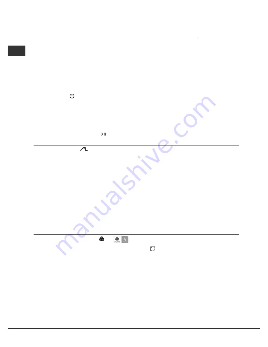 Hotpoint Ariston TCL 831 B Instruction Booklet Download Page 6