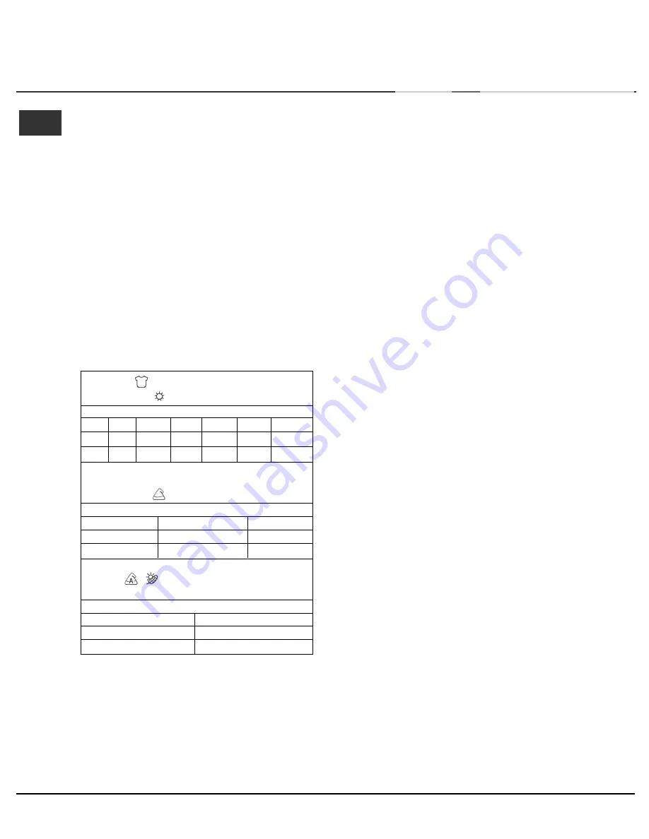 Hotpoint Ariston TCL 831 B Instruction Booklet Download Page 10