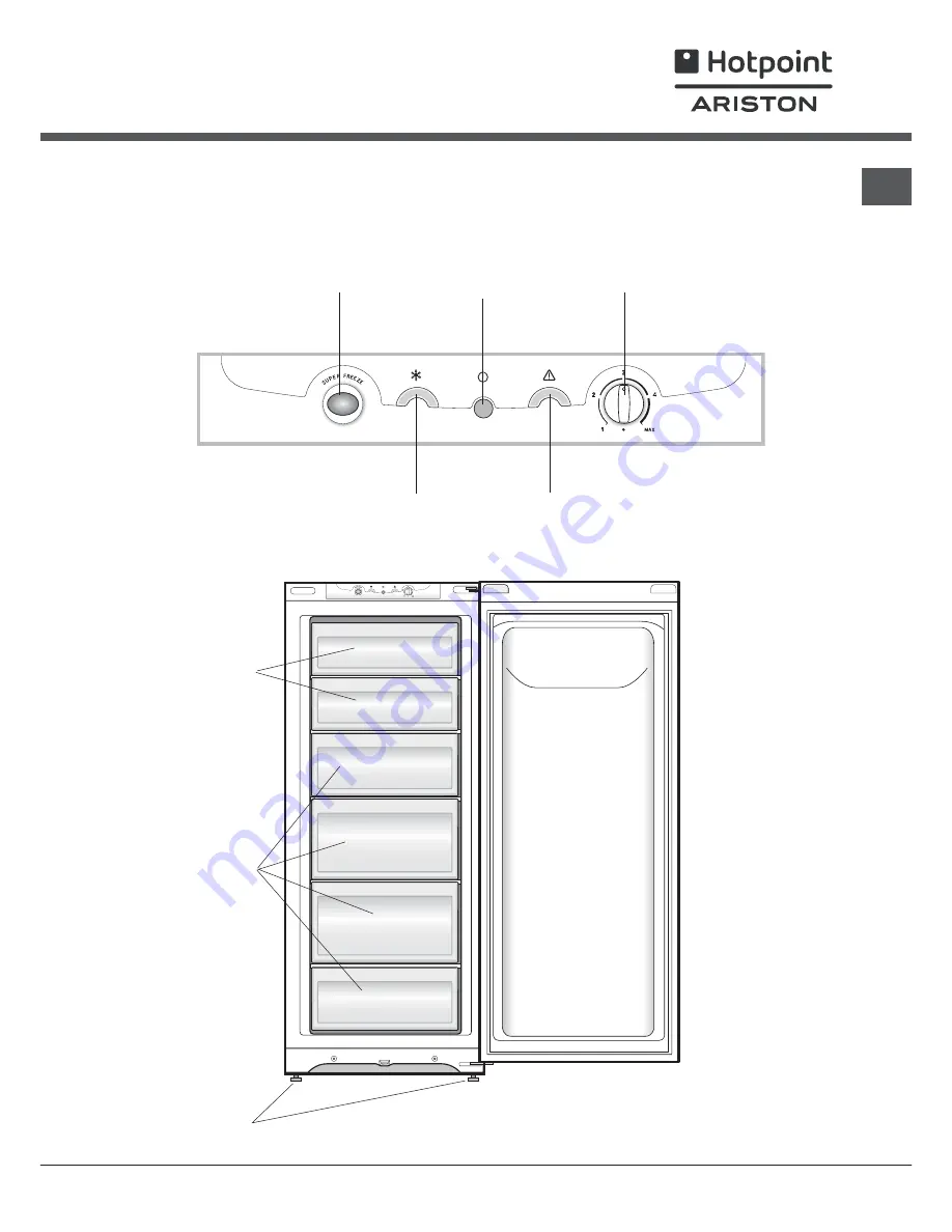 Hotpoint Ariston UP 1511 Скачать руководство пользователя страница 3