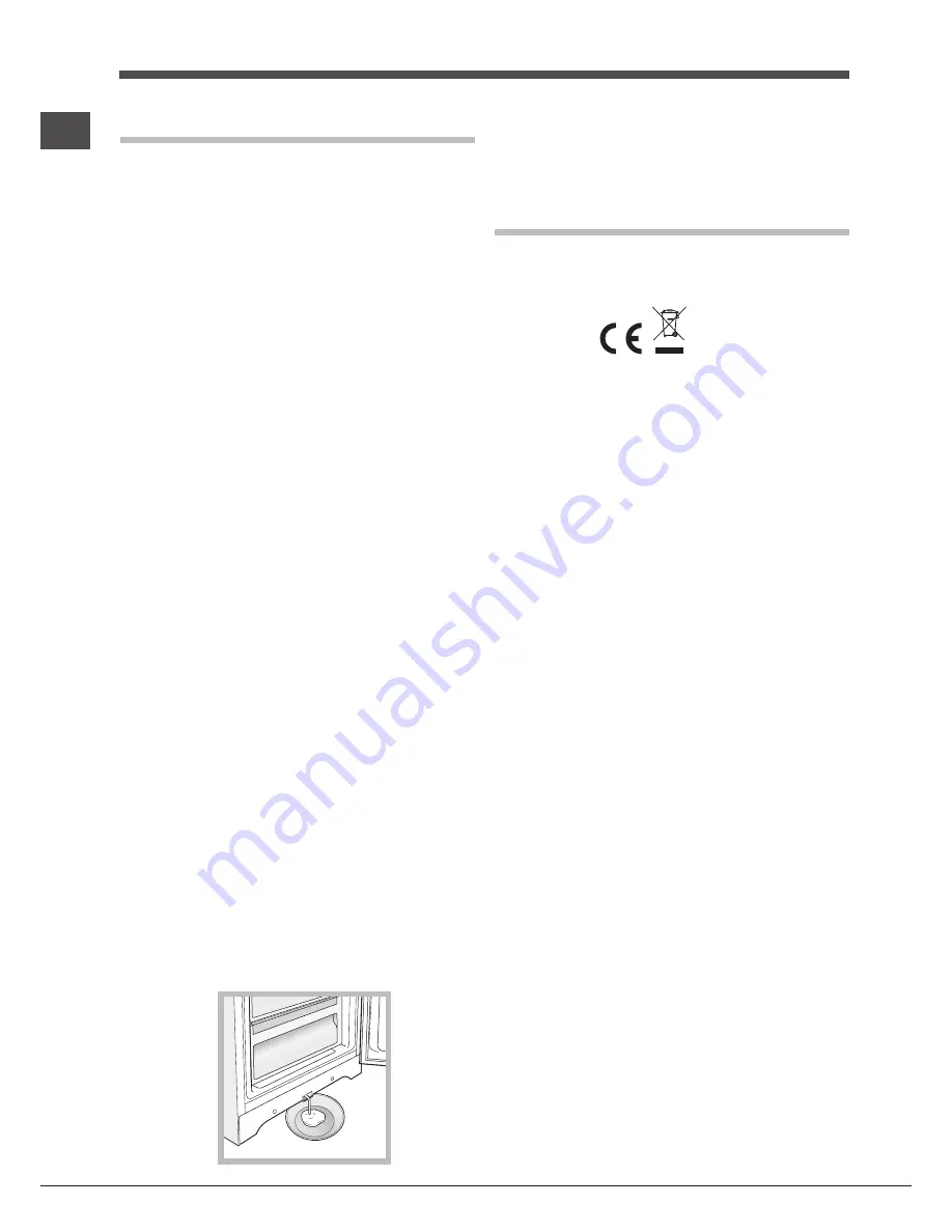 Hotpoint Ariston UPSI Series Operating Instructions Manual Download Page 42