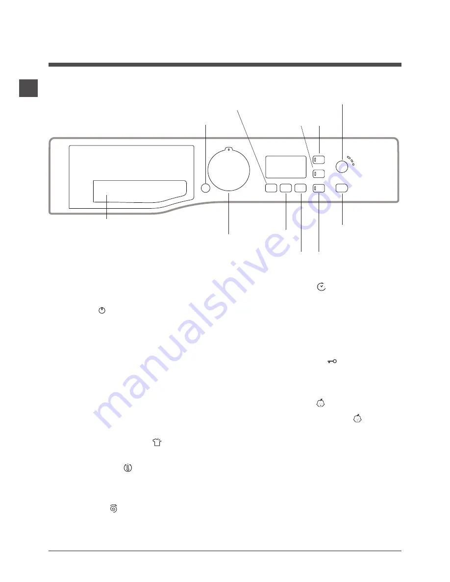 Hotpoint Ariston WMG 721 Instructions For Use Manual Download Page 48