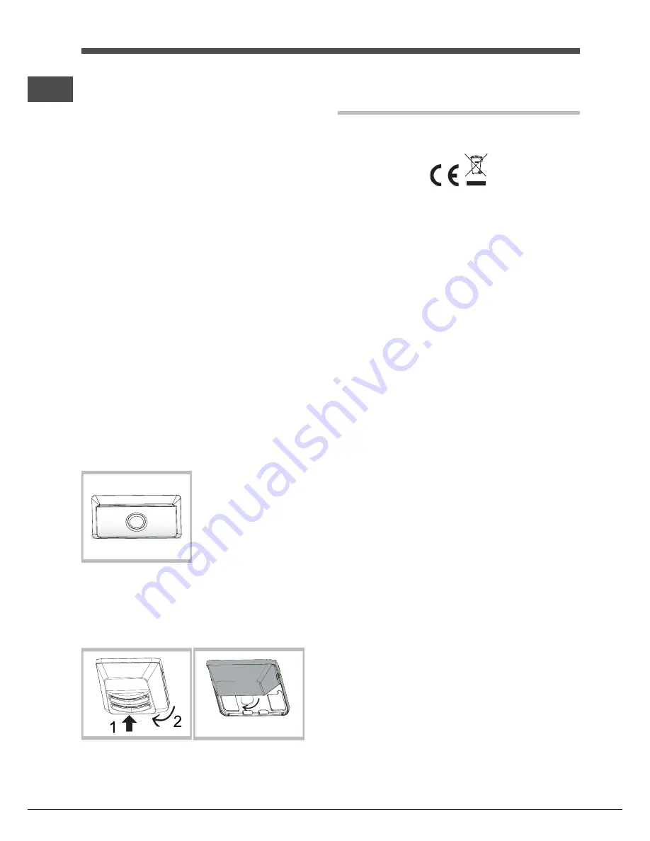 Hotpoint Ariston XH8 series Operating Instructions Manual Download Page 26