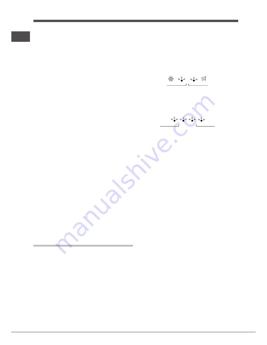 Hotpoint Ariston XH8 series Operating Instructions Manual Download Page 42