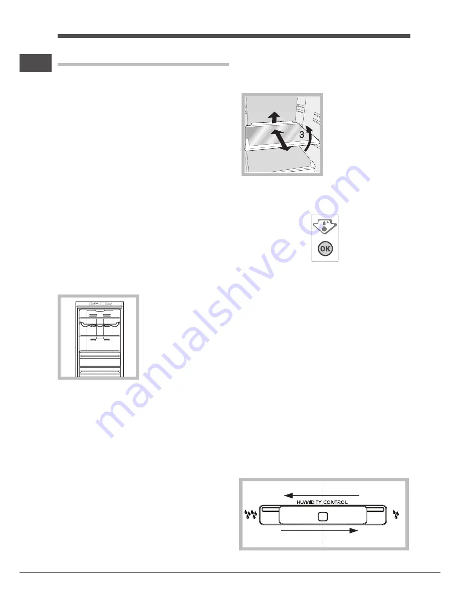 Hotpoint Ariston XH8 series Operating Instructions Manual Download Page 44