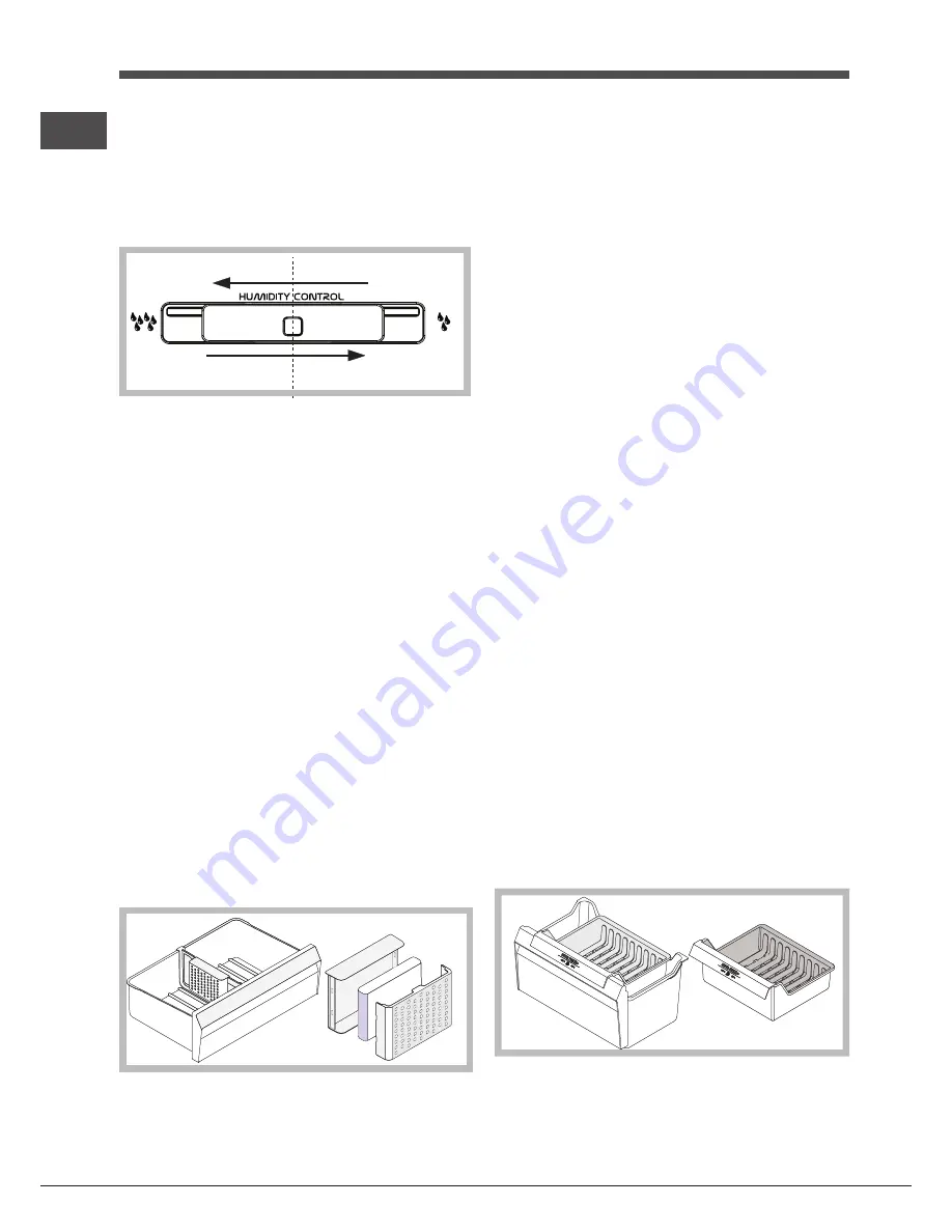 Hotpoint Ariston XH8 series Operating Instructions Manual Download Page 50