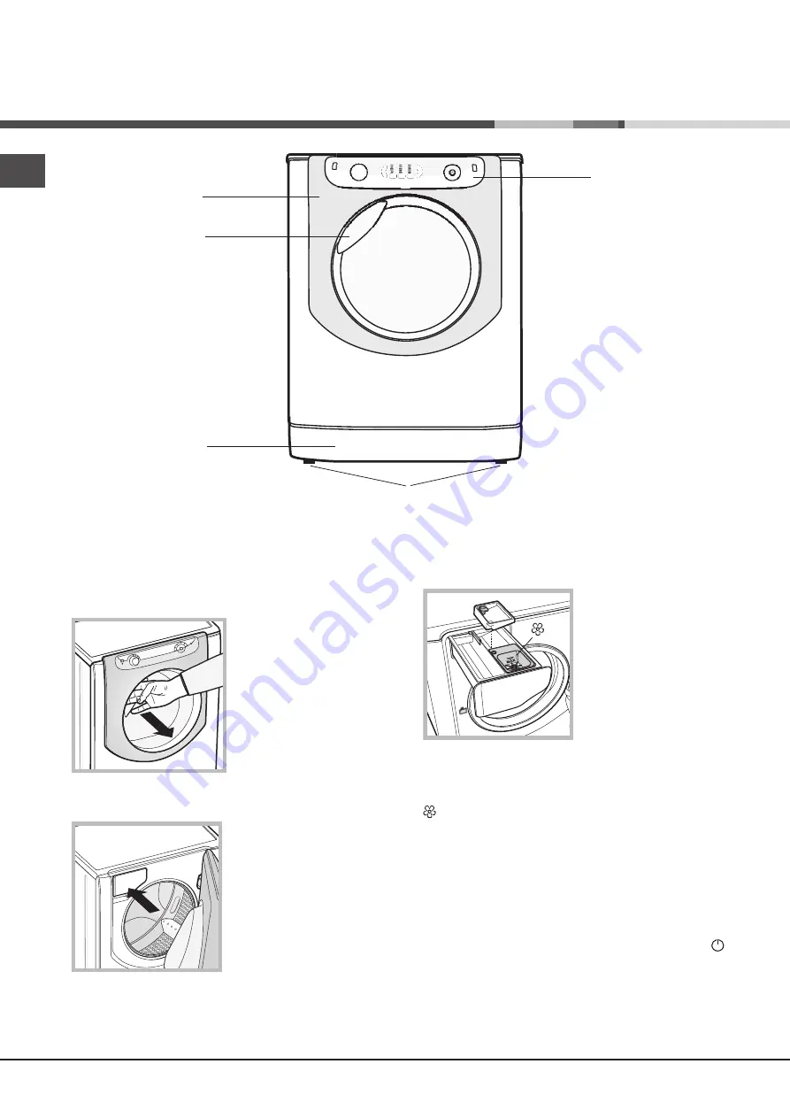 Hotpoint AQUALTIS AQ7L 092 U Скачать руководство пользователя страница 28