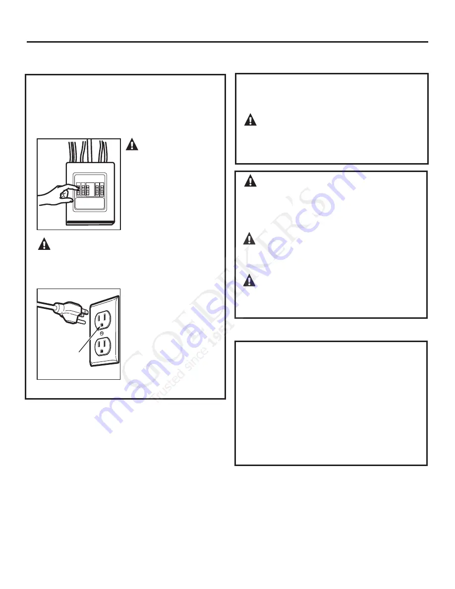 Hotpoint AVM4160 Installation Instructions Manual Download Page 3