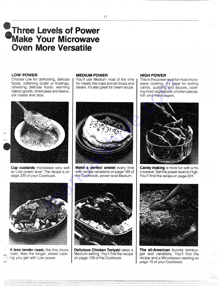 Hotpoint Counter Saver RVM 42 Use And Care Book Manual Download Page 11