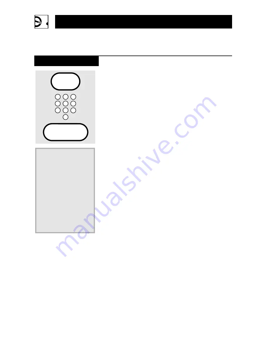 Hotpoint Countersaver Plus RVM1325 Owner'S Manual Download Page 18