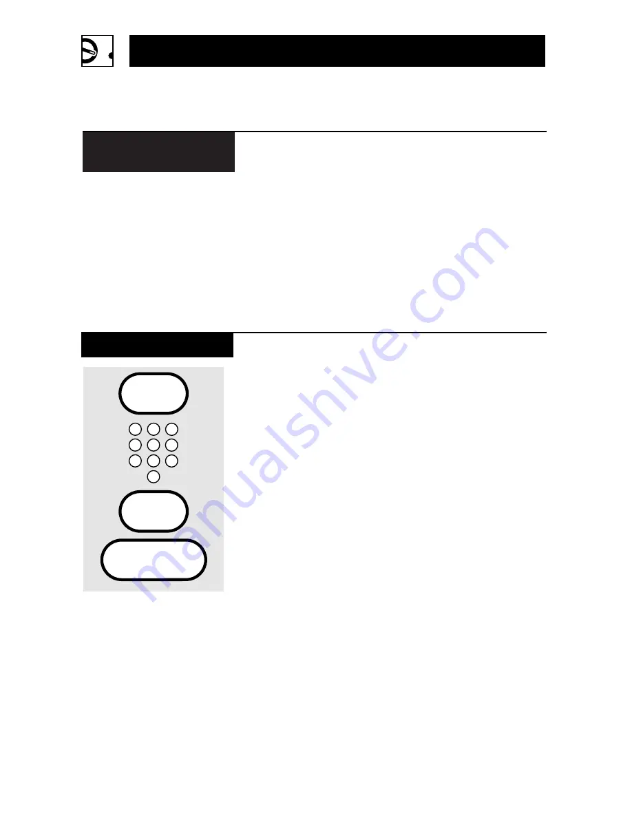 Hotpoint Countersaver Plus RVM1325 Owner'S Manual Download Page 24